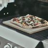 BURNHARD® Cordierit-Pizzastein – 38 x 30 x 1,5 cm – rechteckig für Grill & Backofen – ideal für Pizza, Brot & Flammkuchen - Beige - #943304_1 Bild 4