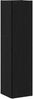 vidaXL Eckregale Schwarz Eichen-Optik 33 x 33 x 132 cm Holzwerkstoff 862692 Bild 4