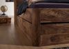 Bett Sheesham 160x200x90 rot-braun gebeizt TORONTO #160 Bild 4