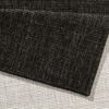 In- & Outdoor Wendeteppich Uni Miami Schwarz Creme - 200x290x0,5cm Bild 3