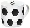 Geda Labels GmbH Tasse Ball, 1-tlg, Porzellan, Weiß, 300 ml, spülmaschinengeeignet Bild 4