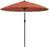 Sonnenschirm, Gartenschirm mit Aluminium-Mast 270 cm Terrakotta Bild 2
