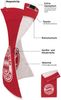 Stryve | Towell + | Sporthandtuch mit Tasche | Magnetclip | Offizielle FC Bayern Edition | bekannt aus Die Höhle der Löwen | ideal für Fitness und Sport Bild 4