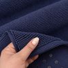HAMMETEX Badematte rutschfeste Badvorleger, Höhe 7,5 mm, rutschhemmend beschichtet, strapazierfähig, Baumwolle, rechteckig, einfarbig, 100% Baumwolle, in 2 Größen erhältlich Bild 4