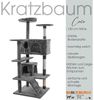 Kratzbaum Katzenbaum Katzenkratzbaum 130 cm Kletterbaum Coco Spielbaum Hellgrau Bild 3