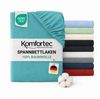 Komfortec Spannbettlaken Jersey Spannbettuch, 90x200, 140x200, 160x200, 180x200 oder 200x200 cm, 100% Baumwolle (135 g/m), Gummizug: Rundum, (1 Stück), OEKO-TEX® Standard 100 Zertifisiert, für Matratzen bis 25 cm Höhe Bild 5