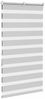 vidaXL Doppelrollo Hellgrau 75x150 cm Stoffbreite 70,9 cm Polyester 4014438 Bild 4
