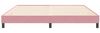 vidaXL Boxspringbett ohne Matratze Rosa 200x220 cm Samt 3315896 Bild 5