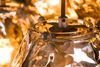 KAWOLA Hängeleuchte EDESSA Hängelampe 7-flammig Glas silber 150 x 44 x 95 cm Bild 4
