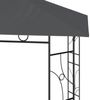 vidaXL Pavillon 3x3x2,7 m Anthrazit 160 g/m² 313914 Bild 3