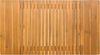 vidaXL Badematte Uni Braun 100 x 55 cm Holz 42025265 Bild 4