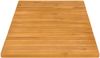 vidaXL Badematte Uni Braun 100 x 55 cm Holz 42025265 Bild 5