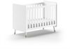 BILLY Babybett LF 60 x 120 cm, m. verst. Lattenrost, Ausf. MDF weiß lackiert Bild 4