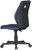 Kinderschreibtischstuhl LUAN schwarz/blau für Kinder ab 6 mit Lehne, Kinderdrehstuhl ergonomisch Kinderbürostuhl, Jugendstuhl höhenverstellbar, Kinderschreibtischstuhl ohne Armlehne Bild 5