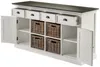 Sideboard Halifax Contrast mit 4 Körben, 160 cm Bild 4