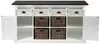 Sideboard Halifax Contrast mit 4 Körben, 160 cm Bild 2