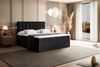 ALTDECOR 'OTTA' Boxbett, Multipocket-Matratze H4, H3 Matratze Bonellfederung, Topper, Kopfteil, H4/Schwarz Casablanca, 160x200 Bild 3