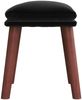 vidaXL Fußhocker Schwarz 45 x 29,5 x 39 cm Samt [341474] Bild 4