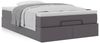 vidaXL Ottoman-Bett mit Matratze Grau 120x200 cm Kunstleder 3311034 Bild 4