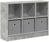 vidaXL Sideboard mit Schubladen Beton Grau 73,5 x 22,5 x 53,5 cm 8000503 Bild 2