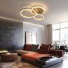 ZMH LED Deckenleuchte Deckenlamoe Fernbedienung modern 3 Ring Wohnzimmer Dimmbar, LED fest integriert, 3000-6500k Bild 3