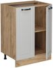 Küchenunterschrank R-Line Weiß Landhaus 60 cm AP Marmor Vicco Bild 5