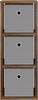 vidaXL Sideboard mit Schubladen Geräucherte Eiche 25,5 x 22 x 69,5 cm 8000552 Bild 5