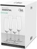like. by Villeroy & Boch Essential Sekt-/Champagnerglas 120 ml 4er Set Bild 2