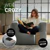 Lumaland Modular Sessel - Cord-Reihe | Indoor Sitzsack mit Softer Struktur, ideal Modulen | Bean Bag für Wohnzimmer & Co. - 96 x 72 x 70 cm Bild 5