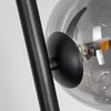 hofstein Stehlampe »Garaguso« moderne Stehlampe aus Metall/Glas in Schwarz/Rauchfarben, ohne Leuchtmittel, Bodenlampe mit Fußschalter, G9 Bild 3
