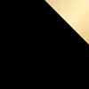 Kleiderschrank Conate I (Farbe: Schwarz / Schwarz + Gold) Bild 5