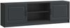 vidaXL TV-Schränk Schwarz 150 x 31 x 47 cm Holzwerkstoff 895836 Bild 2