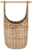 Ib Laursen Toilettenpapierhalter WC Rollenhalter Korb Rattan Natur Grau 3756-18 Bild 2