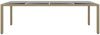 vidaXL Gartentisch mit Glasplatte Beige Poly Rattan 310594 Bild 2