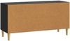 vidaXL TV-Schränk 99 x 34,5 x 50 cm Schwarz Holzwerkstoff 895176 Bild 5