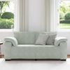 vidaXL Zweisitzer-Sofa Hellgrau 180x77x82 cm Samt 4105267 Bild 3
