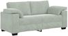 vidaXL Zweisitzer-Sofa Hellgrau 180x77x82 cm Samt 4105267 Bild 2