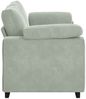 vidaXL Zweisitzer-Sofa Hellgrau 180x77x82 cm Samt 4105267 Bild 5