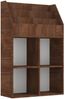 Kinder-Bücherregal Braun Eichen-Optik 71 x 30 x 114 cm Holzwerkstoff Bild 2