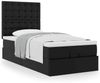 vidaXL Ottoman-Bett mit Matratze Schwarz 90x200 cm Kunstleder 3312981 Bild 5