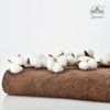 leevitex® Saunatuch Frottee XXL, (2-St), 80 x 200 cm, extra groß & saugfähig, Schokobraun/Dunkelbraun Bild 4
