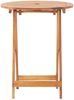 vidaXL Gartentisch Klappbar 60x75 cm Massivholz Akazie 46346 Bild 4