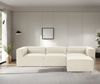 Ecksofa, 'Fora', 66 x 190 x 297, Ekru Bild 4