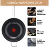 Tefal Bratpfanne Nordica, beschichtete Pfanne Induktion, Thermo-Signal-Technologie, Edelstahl, minimalistisches Design, robuster Griff, geeignet für alle Herdarten Bild 3