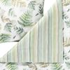Estella Kuschel Flanell Bettwäsche 155x220 Fern Leaves Blätter Wende grün 4469-530 Bild 4