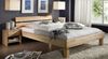 Doppelbett "Lewis", Kernbuche massiv, Kopfteil geteilt, 180x200 cm Bild 2