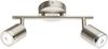 LED Deckenleuchte, Metall, nickel-matt, Chrom, satiniert Bild 5