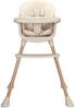 Lorelli Kinderhochstuhl Vanilla 3 in 1 Kinderstuhl, Tablett, Fußstütze, Gurt beige Bild 2
