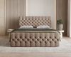 MOEBLO Boxbett Bett 12 (Luxusbett im Chesterfield-Design, 180x200 cm, Velours-Bezug, Hoher Schlafkomfort, modernes Velours-Design mit Steppung Polsterbett Kontinentalbett, dekorativem Kopfteil, aus Samt, inklusive Topper und Bettkasten), (BxHxT):144/16... Bild 2