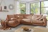 KAWOLA Sofa MADELINE Ecksofa Cord rost Recamiere links 86 x 224 x 325 cm Bild 2